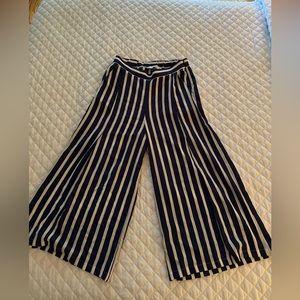 Mango wide leg pants size 8